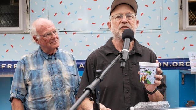 MoveOn's Scoop the Vote Truck Tour Kickoff in Philadelphia, PA with Ben and Jerry 