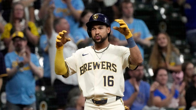 Angels Brewers Baseball 