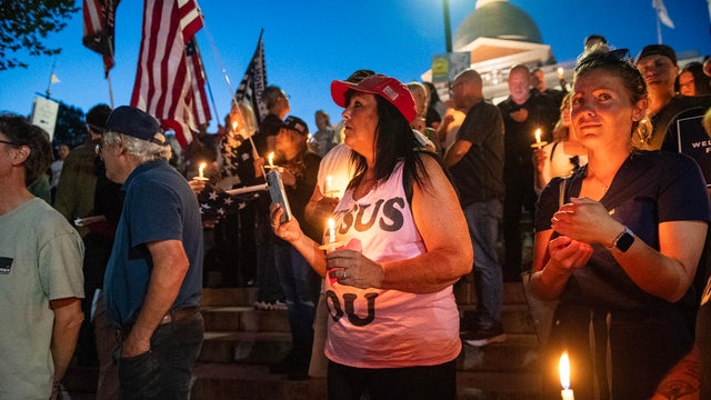 Charlie Kirk vigil Boston 