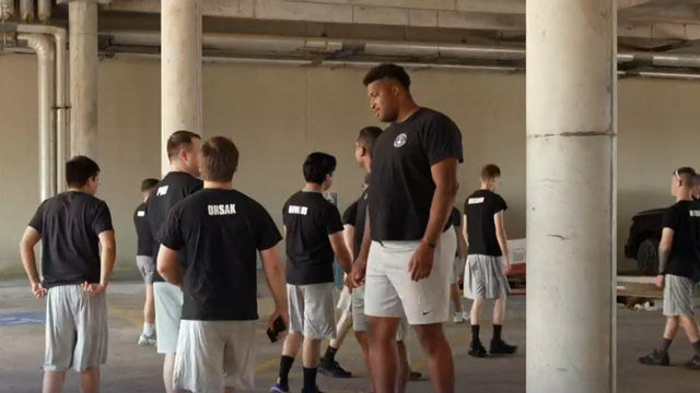 Why 7-foot-3 Jordan Wilmore left his basketball career behind to pursue policing 