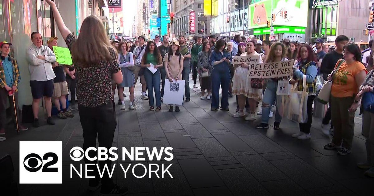 Free speech rally held in Times Square in response to Jimmy Kimmel ...