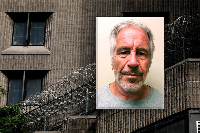 Photos of Jeffrey Epstein and the Metropolitan Correctional Center in New York City 