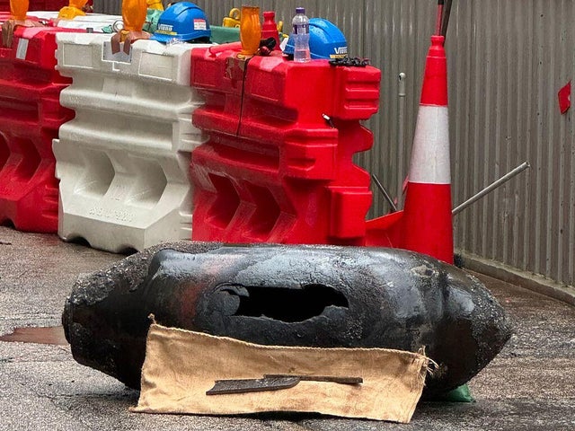 Thousands Evacuated In Hong Kong After Discovery Of Large WWII-era Bomb