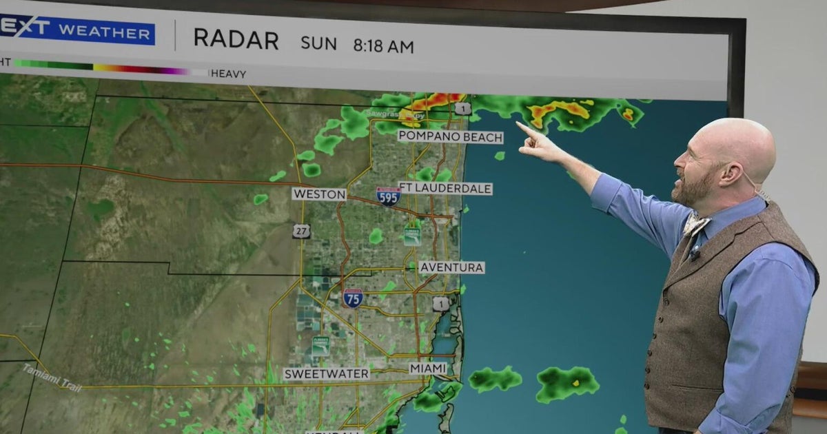 Sunday starts stormy in South Florida, humidity and heat creates near ...
