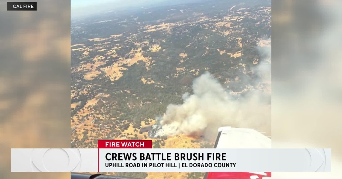 Uphill Fire in El Dorado County burns near Pilot Hill