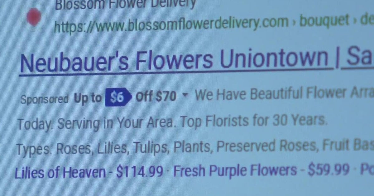 Fayette County flower shop says online business is impersonating it to deceive customers Fayette County flower shop says online business is impersonating it to deceive customers
