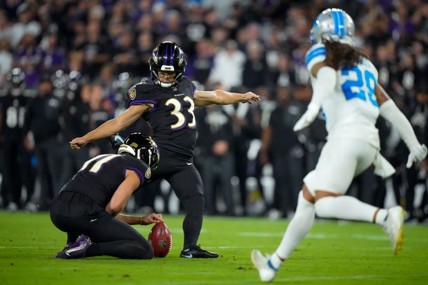 Lions Ravens Football