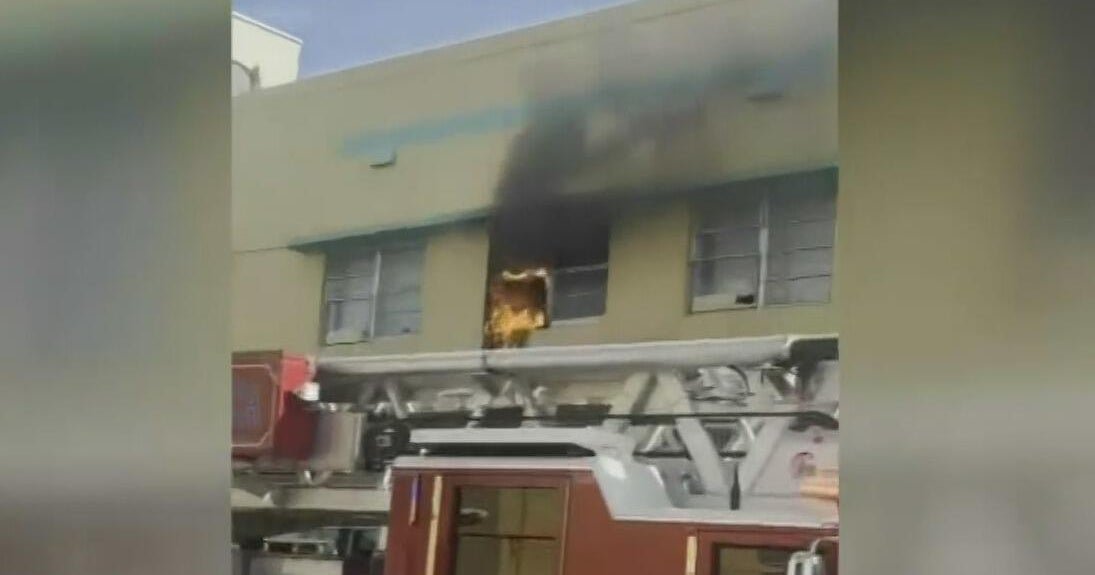 A South Beach hostel fire displaced nearly 100 residents - CBS Miami