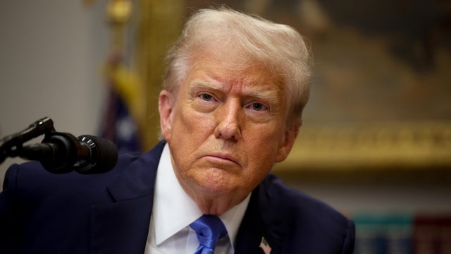 President Trump in the Roosevelt Room of the White House in Washington, D.C., on Monday, Sept. 22, 2025. 