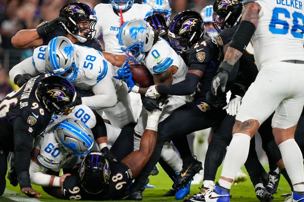 Lions Ravens Football