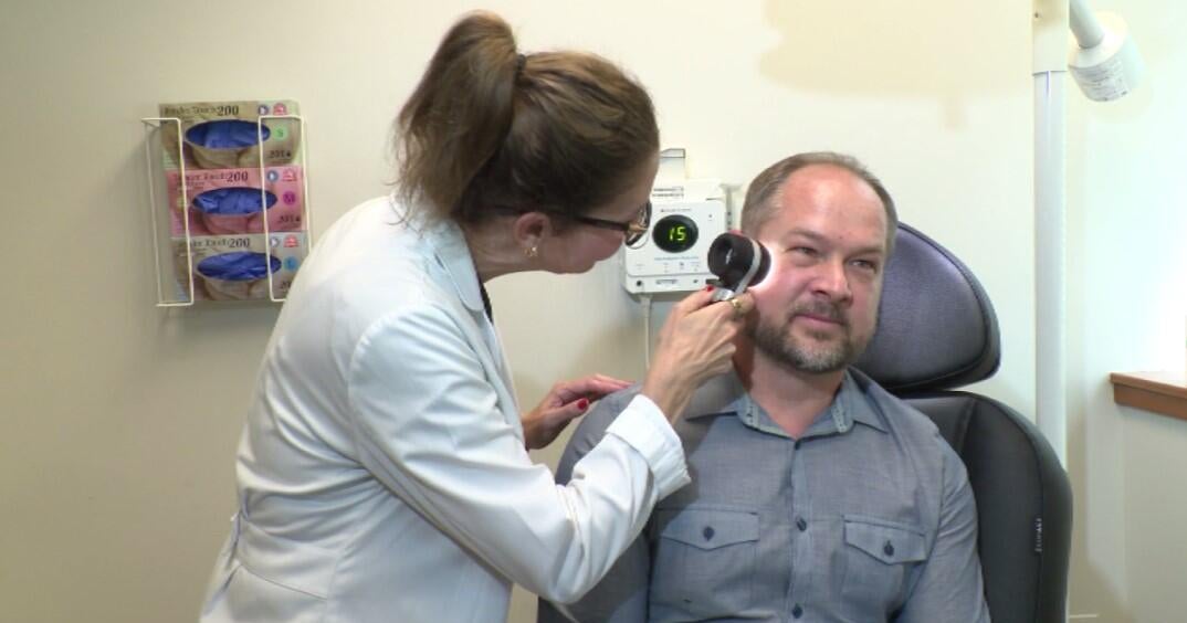 How a routine skin check helped a Maryland man detect melanoma early.