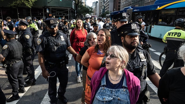 Protesters Rally In New York During United Nations General Assembly 