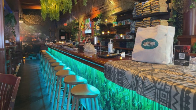 Survivor fan cafe Boston 