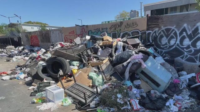 Oakland illegal dumping 