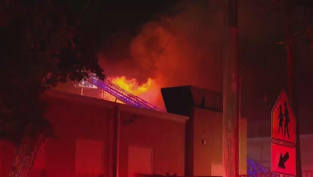 Fire Destroys Vacant Former Elementary School in East Fort Worth