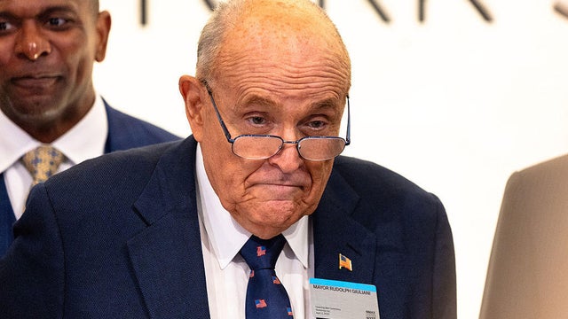 Former New York City Mayor Rudy Giuliani 
