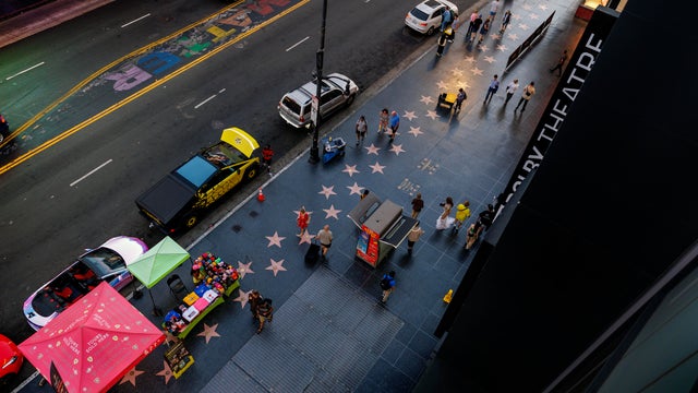 Hollywood Boulevard  in Los Angeles, CA 