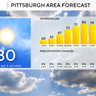 Summer-like weather will march on this week in the Pittsburgh area 