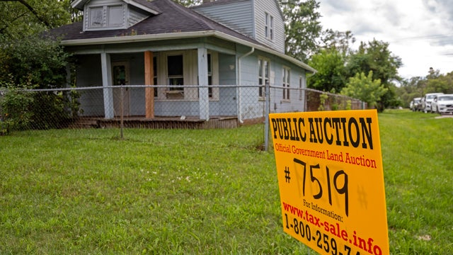 Auction of Tax Foreclosed Home 