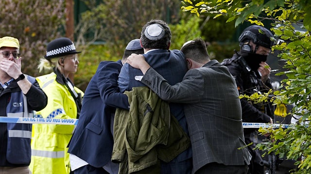Manchester synagogue incident 