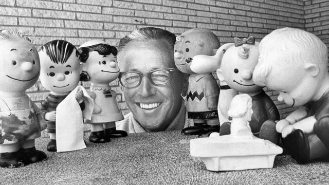 Portrait Of Charles M Schultz 