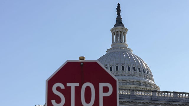 The U.S. Capitol is seen during the federal government shutdown in Washington, D.C., on Oct. 1, 2025, after Congress failed to reach a funding deal. 