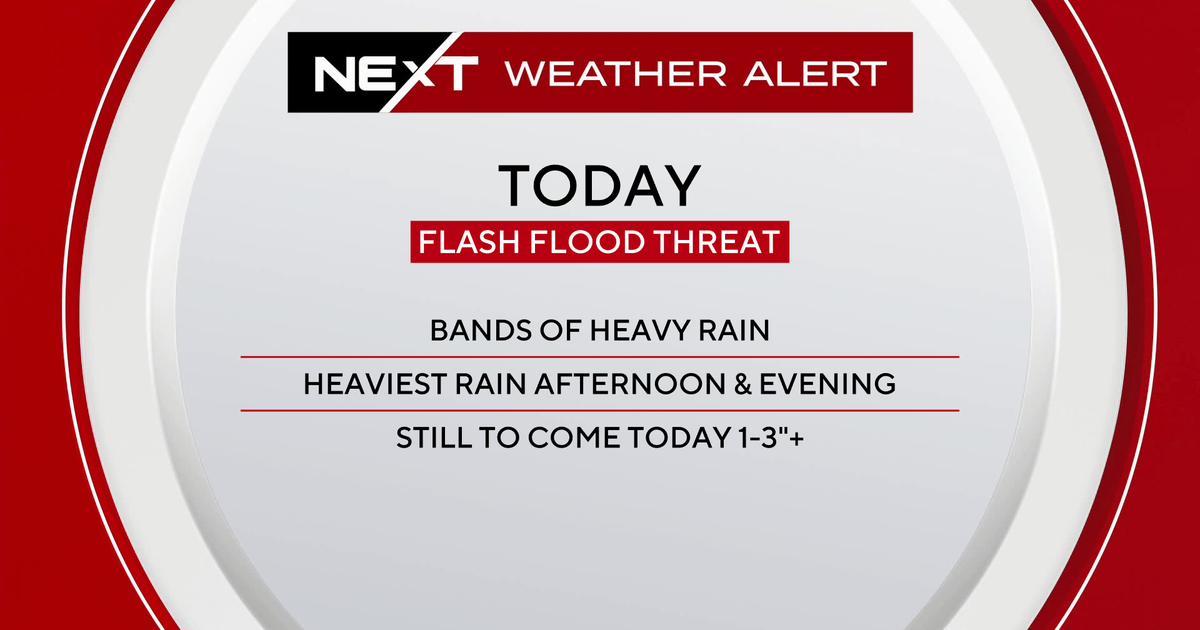 Flash flooding possible in South Florida on Friday