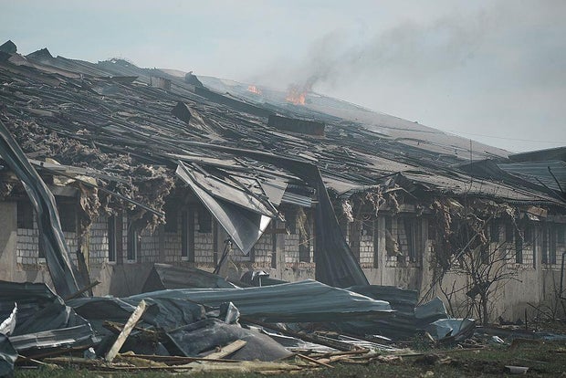 Massive Russian Drone Strike On Agricultural Enterprise In Kharkiv Region 