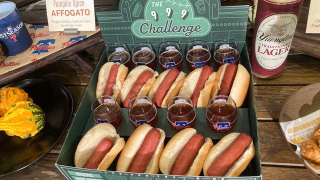 Phillies Hot Dog Challenge Baseball 