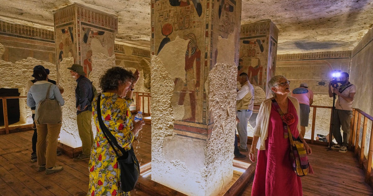 Pharaoh’s tomb in Egypt’s Valley of the Kings reopens to the general public after 2-decade renovation