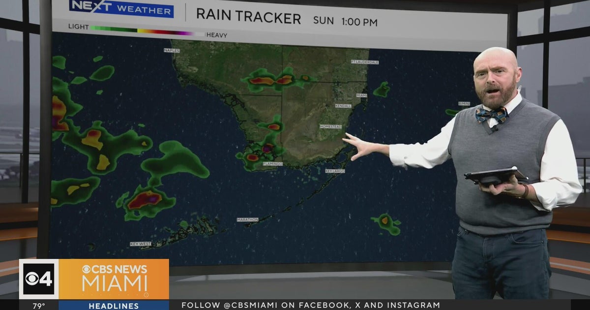 Some rain for Sunday but no washout for South Florida - CBS Miami