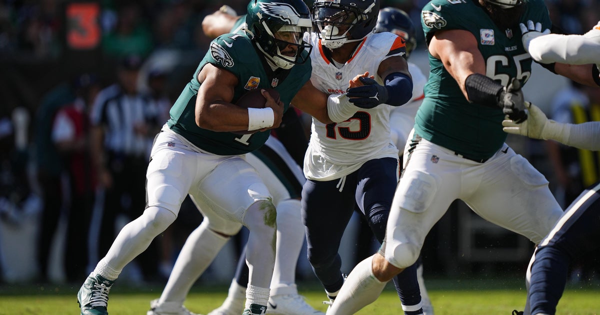 Philadelphia Eagles blow two-score lead, suffer first loss of 2025 season in Week 5 vs. Denver Broncos