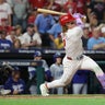 Groin injury forces Bader out of Phillies' lineup for Game 2 vs. LAD 