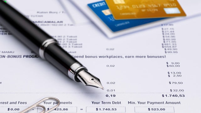 Credit Card Financial Bill Control - Credit Card Bank Statement Control 