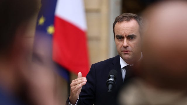 Statement by French outgoing Prime Minister Lecornu at Matignon in Paris 
