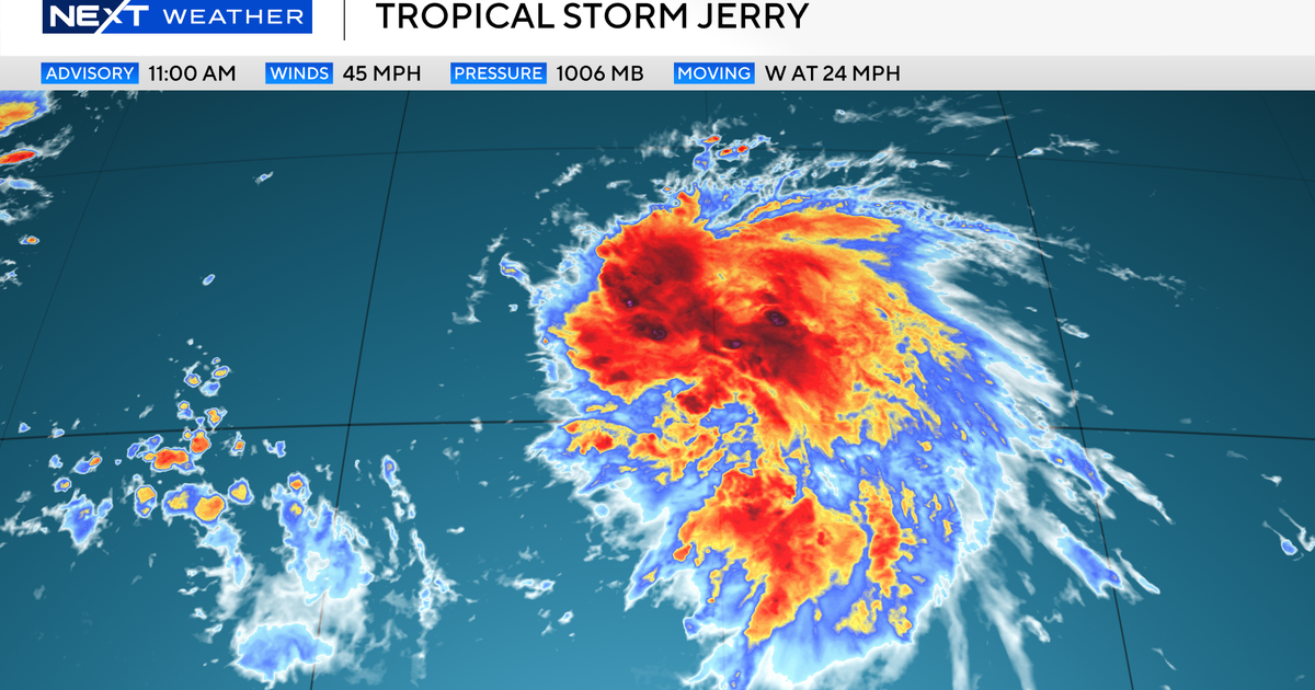 Will Tropical Storm Jerry impact South Florida? See the storm’s projected path.