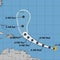 Tropical Storm Jerry forms over the central Atlantic Ocean