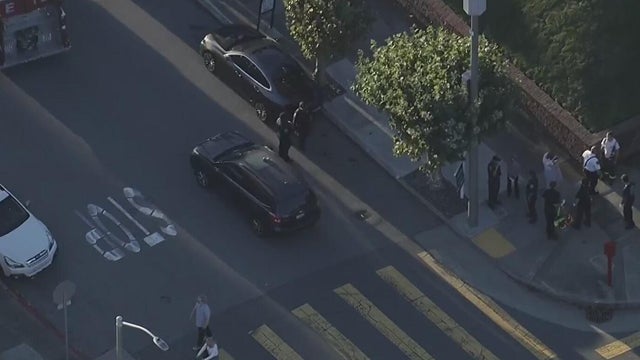 Crash in San Francisco Pacific Heights 
