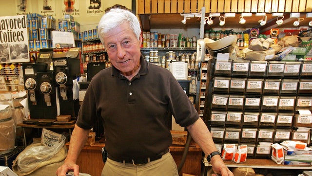 Saul Zabar, President and co-owner of Zabar's; chief coffee 