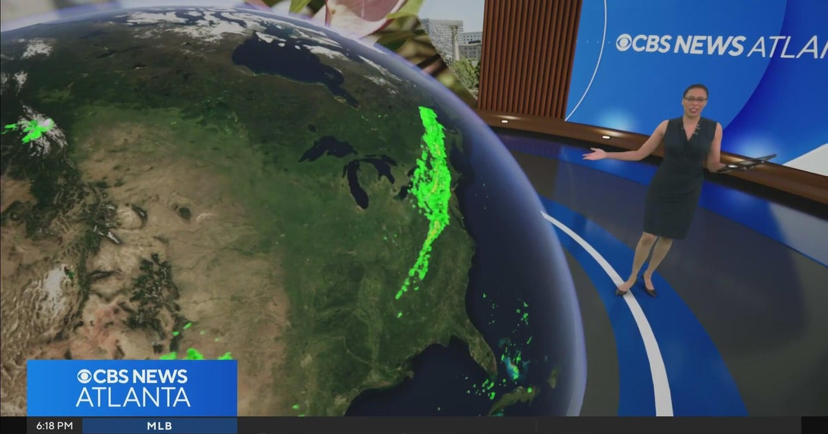Cold weather and thunderstorms hitting metro Atlanta on Wednesday - CBS ...