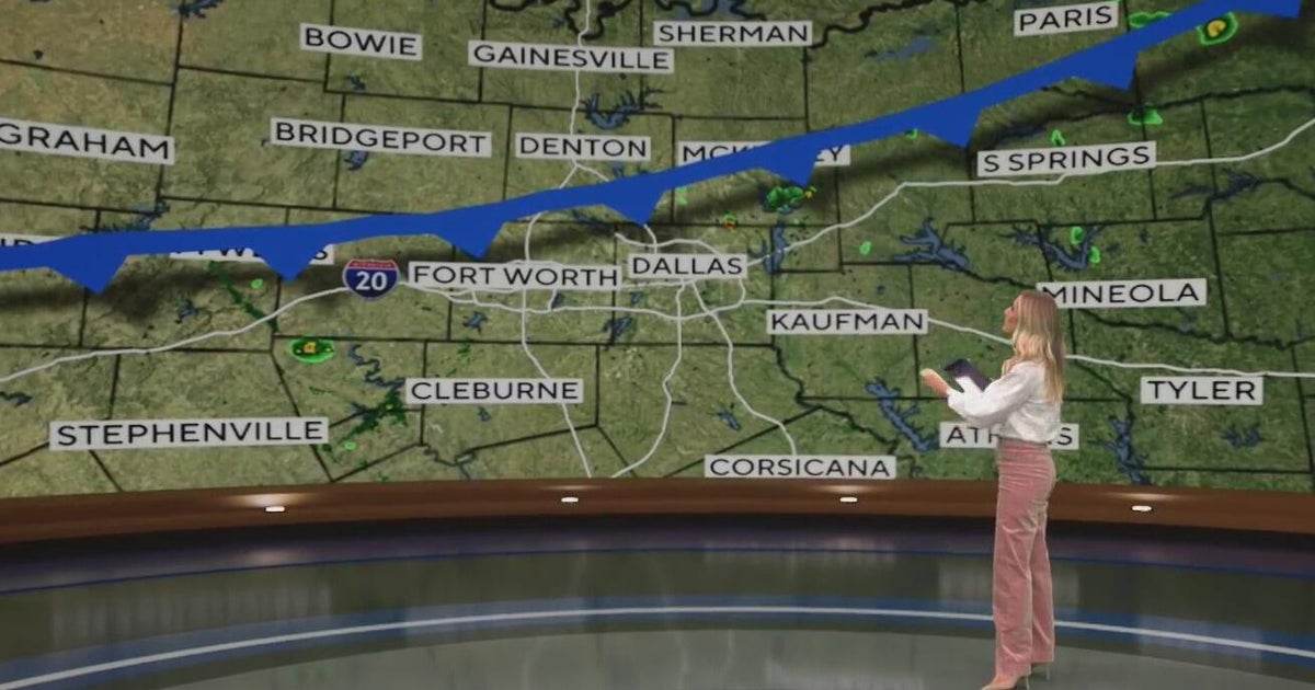 Slightly cooler temperatures are expected mid-week in North Texas - CBS ...