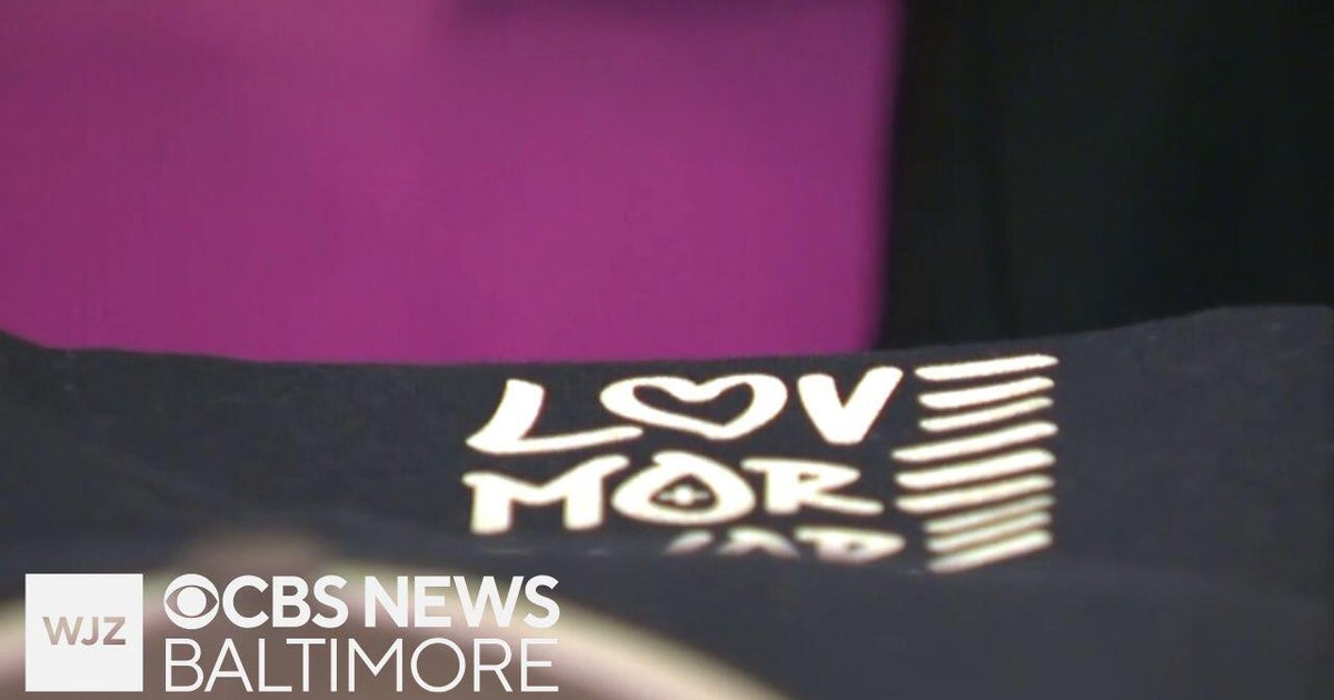 Checking out Love More Bmore's fall clothing line - CBS