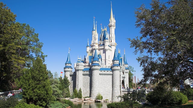 Cinderella Castle, Magic Kingdom, Disney World, Orlando, Florida, USA 