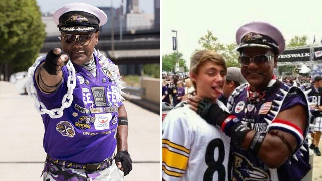 Baltimore Ravens Superfan Captain Dee-Fense 