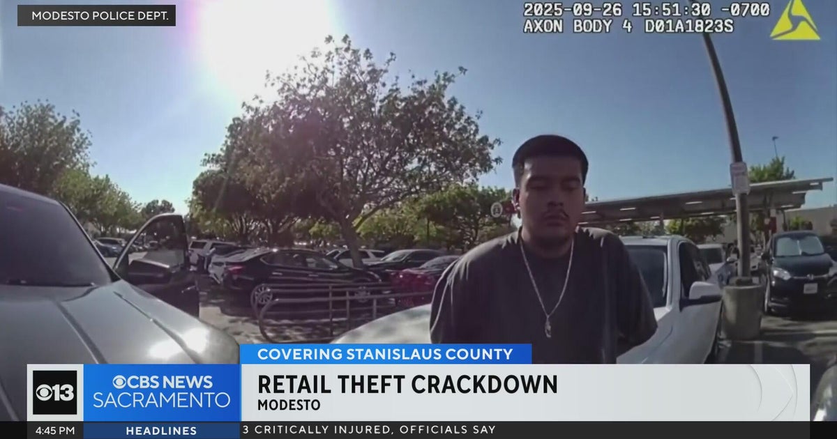 Modesto police retail theft operation leads to homicide arrest - CBS ...