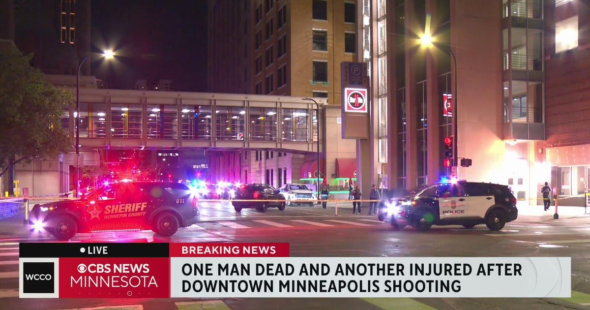 1 dead, 1 injured in downtown Minneapolis shooting - CBS Minnesota