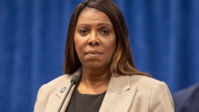 New York State Attorney General Letitia James makes an 