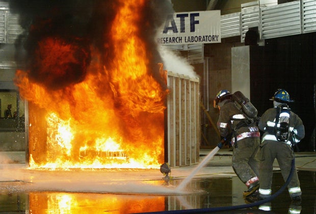 Media Tour at ATF's Fire Research Laboratory