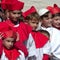 Chicago's viral "conclave kids" meet Pope Leo in Rome