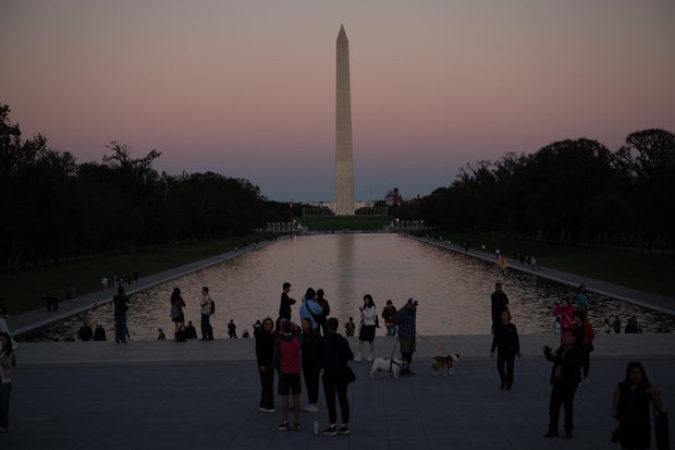 People Visit National Mall During Government Shutdown 